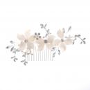 Boho-Haardraht zum Feststecken mit Kristall-Blüten WG-BB265
